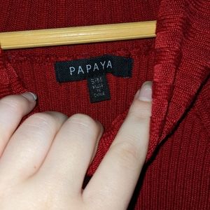 Papaya sweater dresss